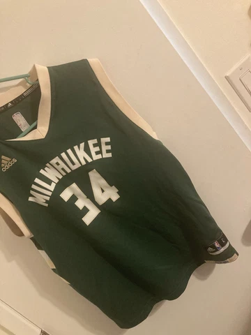 Giannis Antetokounmpo Milwaukee Bucks  basketball  jersey  youth Large Cover