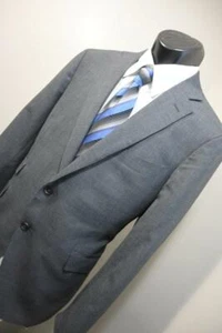 SuitSupply Vitale Barberis Pure Wool Blazer Sports Jacket Mens 40-42 Short Slim - Picture 1 of 12