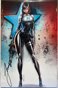 GI JOE #9 SIGNED VIRGIN EXCLUSIVE BARONESS - JAMIE TYNDALL  COA - Picture 1 of 2