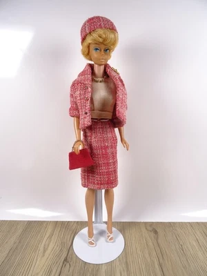 Vintage White Ginger Bubble Cut Barbie "Midge" Mattel 60er Mode handmade (19469) - Bild 1 von 4