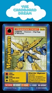 Magnamon / Digimon Digi-Battle / MO-09 / Movie Promo Card / 2000 Bandai - Picture 1 of 2