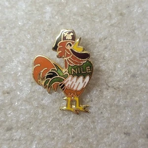 Nile Shrine 2011 Rooster Chicken Collectible Vintage Masonic Pin Used Gold Toned - Picture 1 of 4
