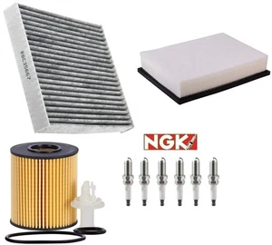 For 07 - 21 TOYOTA TUNDRA SR5 LIMITED PLATINUM 4.6L V8 5.7L V8 NGK TUNE UP KIT - Picture 1 of 4