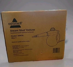 BISSELL Steam Shot Deluxe Handheld Steam Sanitizer & Cleaner, 39N7A SEALED BOX - Picture 1 of 4