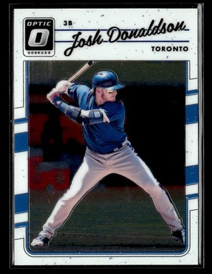 2017 Donruss Optic #150 Josh Donaldson Card Toronto Blue Jays - Image 1 of 2