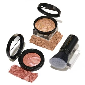 Base en polvo iluminadora Baked Balance-N-Glow, mediana + cabina retráctil... - Imagen 1 de 5