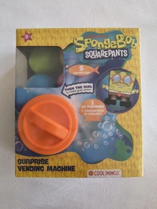 Cool Things - SpongeBob Squarepants : Surprise Vending Machine: 5 Capsules BNIB - Picture 1 of 7