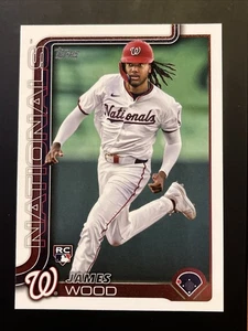2025 Topps MLB Baseball Series 1 No. 181 James Wood - Bild 1 von 1