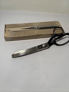 Vintage Wiss Pinking Shears Model C Black Handle - Picture 1 of 9