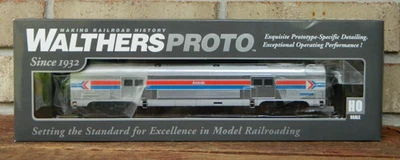 Walthers Proto HO Scale Amtrak Phase 1  73' Budd Baggage Car, #920-13049 - Image 1 of 4