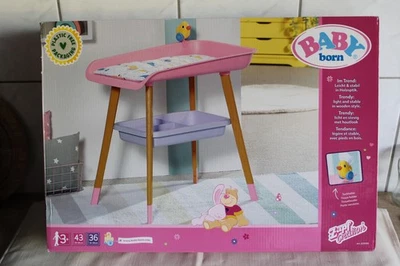 Baby Born Wickeltisch mit abnehmbaren Tuchhalter - Bild 1 von 2