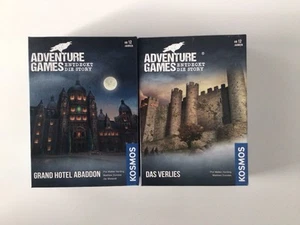 2x Kosmos Adventure Games Grand Hotel Abaddon, Das Verlies *Exit Game - Bild 1 von 4