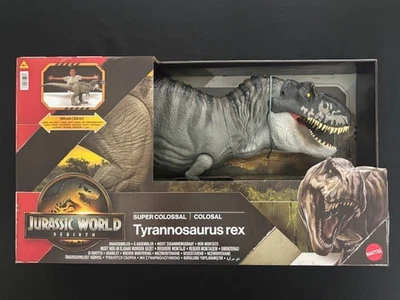 Jurassic World Tyrannosaurus Rex T-Rex Dinosaurier Mattel Größe 99cm NEU N5290/1 - Bild 1 von 4