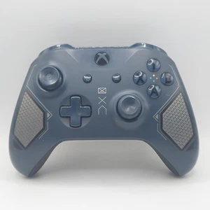 Microsoft Xbox One SERIES X/S COMBAT TECH BLUE CONTROLLER 1708 *Stick Drift* - Picture 1 of 6