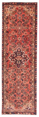 Alfombra de corredor tradicional oriental vintage anudada a mano de 2'11" x 9'3" Foto 1 de 4