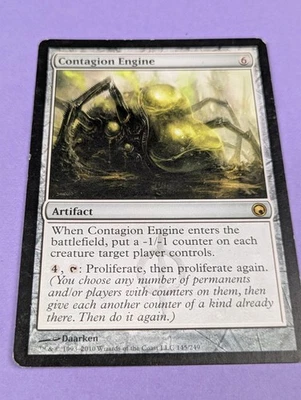 MTG Magic: Scars of Mirrodin: Contagion Engine #145/249 Rare - MP - Image 1 of 3
