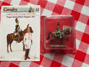 DEL PRADO Cavalry Of The Napoleonic Wars TROOPER RUSSIAN KINBURN DRAGOONS 1813 - Picture 1 of 21