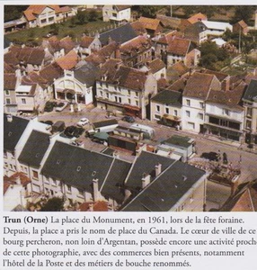2011 -- TRUN LA FETE FORAINE EN 1961 VUE AERIENNE 3C941 - Picture 1 of 1