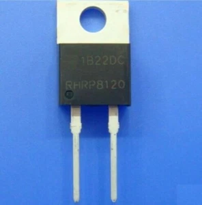 2PCS RHRP8120 8A 1200V Fast Recovery Diode FRD TO-220 - Picture 1 of 3