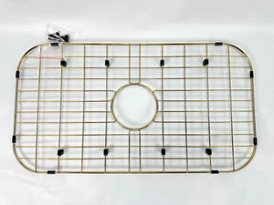 Gold Waschbeckenschutz Rost 26 1/8" x 14 1/16" - Bild 1 von 4