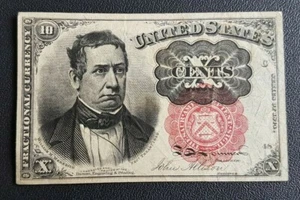 ETATS UNIS - UNITED STATES - BILLET DE 10 CENTS SERIE 1874. - Picture 1 of 2