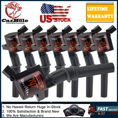 8 bobinas de encendido para Ford Expedition 99-2004 4,6 L y Ford Expedition 97-2005 5,4 L Foto 1 de 4