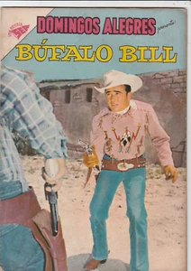 DOMINGOS ALEGRES 314 BÚFALO BILL ABRIL 1960 CÓMIC MEXICANO NOVARO - Imagen 1 de 1