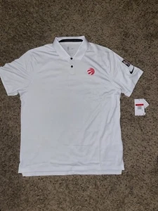 Camiseta polo Nike NBA Toronto Raptors Dri-Fit para hombre talla L DA7798-100 NUEVA CON ETIQUETAS $75 - Imagen 1 de 6