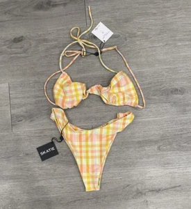 NEW Skatie Swimwear Bikini Set Two Piece Women's L - Picture 1 of 6