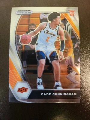 Tarjeta Prizm Draft 2021-22 Cade Cunningham RC #1 Foto 1 de 2