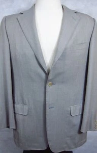 WUNDERSCHÖNER Ermenegildo Zegna 15Mil15 leichter Wollgrau Sportmantel Italien 42R - Bild 1 von 10