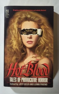 Hot Blood Tales of Provocative Horror edited by Gelb & Friend 1989 Pocket 1st PB - Foto 1 di 7