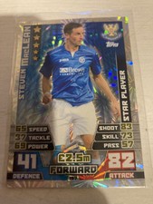 STEVEM MacLEAN   ST. JOHNSTONE  STAR PLAYER   MATCH  ATTAX SPFL 2014 - 15  CARD