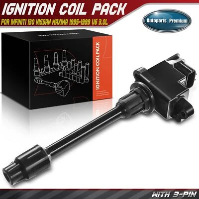 Rear / Right Ignition Coil for Nissan Maxima 1995-1999 INFINITI I30 1996-1999 - Imagem 1 de 4