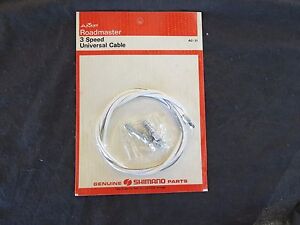 SHIMANO CABLE 3 THREE NOS SPEED TWIST GRIP THUMB or STICK SHIFT CONTROL WIRE