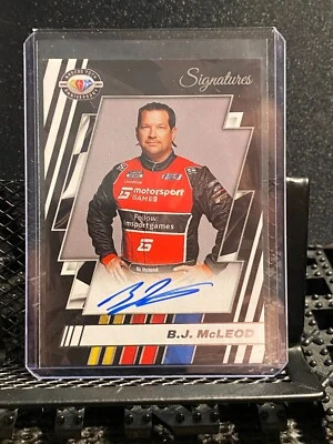 BJ McLeod  2023 Prizm - Nascar 75th Anniversary Signatures / Auto    - Image 1 of 2