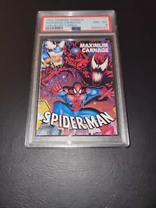 1993 Marvel Comics Maximum Carnage tarjeta de lista de verificación Psa 8 Nrmt-Mt Pop. 1 - Imagen 1 de 3