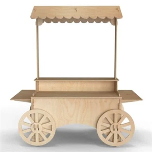 Timber Display Unit WAGON - Picture 1 of 10