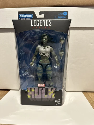 She Hulk Super Skrull BAF MARVEL LEGENDS Hasbro Complete No BAF Cover