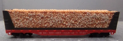 MANTUA HO SCALE FREIGHT CAR SOUTHERN RAILROAD PULPWOOD CAR 4365 - Image 1 of 4