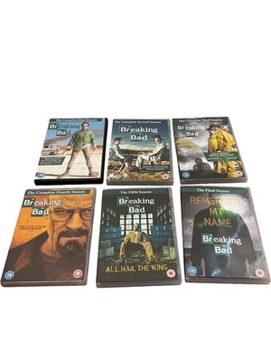 Breaking Bad Complete Seasons 1-5 DVD Set Drama Crime TV Series Collection - Image 1 of 4