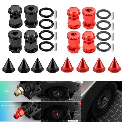 AXSPEED Radverlängerungsadapter 25mm / Radmutterkappe für RC 1/5 LOSI 5IVE-T 2.0 - Bild 1 von 4