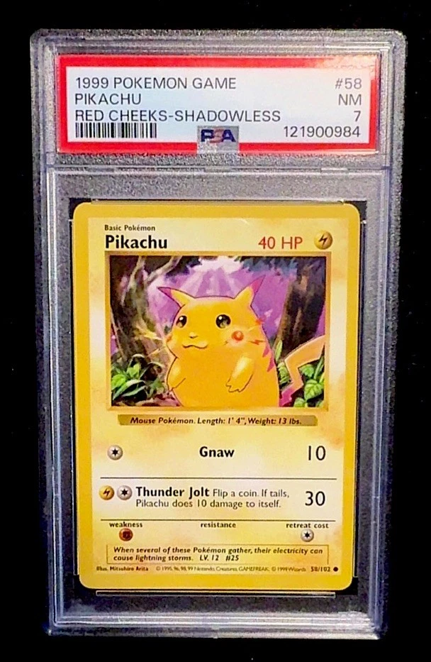 Pikachu Pokémon TCG Professional Sports Authenticator (PSA) Grade