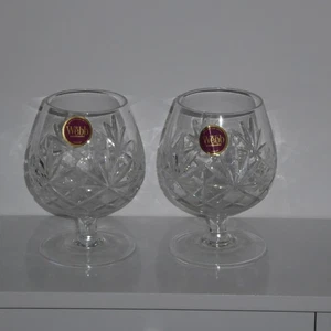 2 x Webb "CONTINENTAL" Brandy Gläser - 12 cm (5") hoch - Ex. Con. - Bild 1 von 2