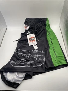NWT Hogs Dogs And Quads Unisex Footy Shorts - Size 4 Extra Large / 4XL - Picture 1 of 9