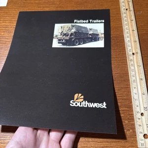 VTG Southwest Truck Body Co Flatbed Trailers M872 M871 Military Vehicle Brochure - Picture 1 of 2