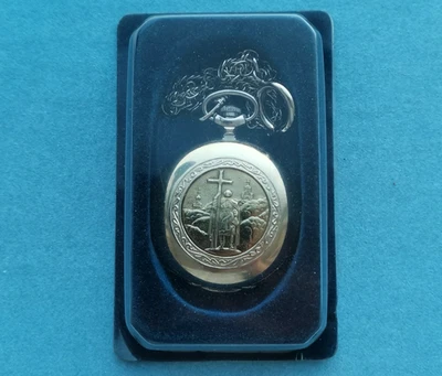 Pocket Watch MOLNIJA MOLNIYA The Kyiv Metro is 50 year m.3602 WORK WELL RU 2000s - Image 1 of 4