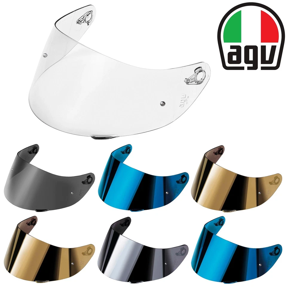 AGV K1-S GT4 Casco Visera Repuesto Antiniebla Dorado Azul Plata Transparente Oscuro Foto 1 de 1