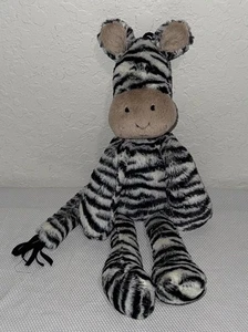 Jellycat London Merryday Zebra Plush Stuffed Animal Toy Retired Rare - Picture 1 of 6