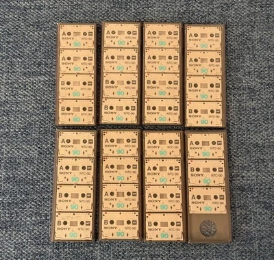 ÚLTIMO LOTE: 31 microcassettes digitales NTC-90 para Sony NT-1 (Scoopman) Envío gratuito Foto 1 de 3